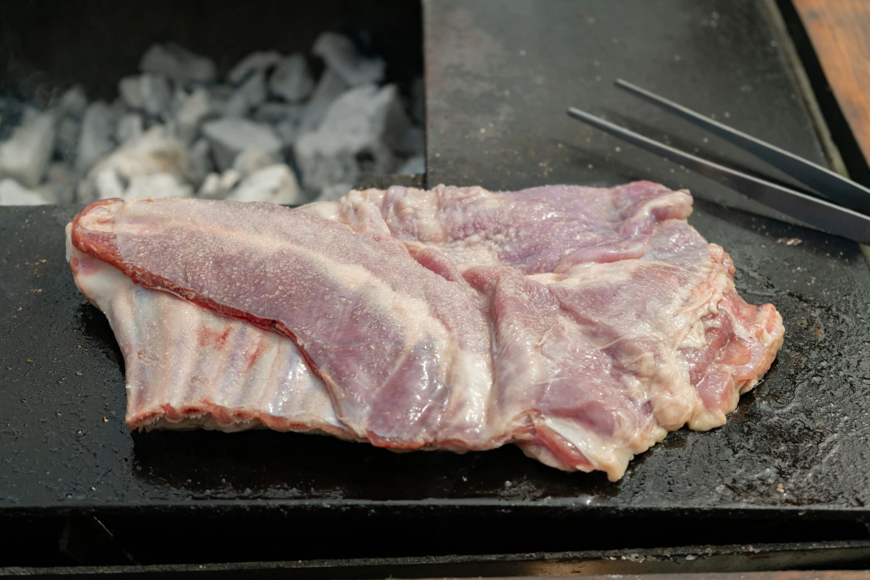 Corte de Vacio de Cordero con costilla