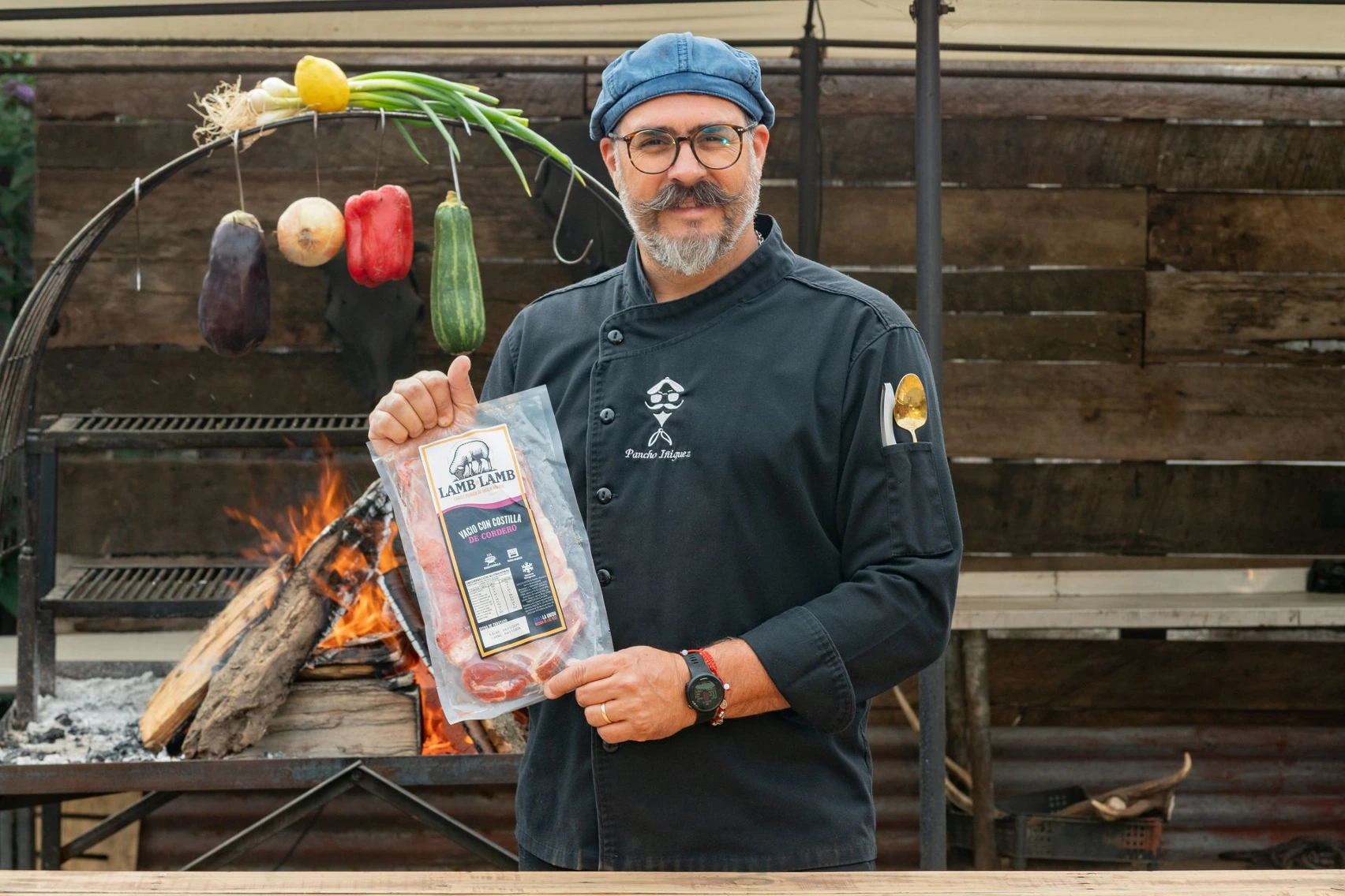 Vacio con costilla de Cordero