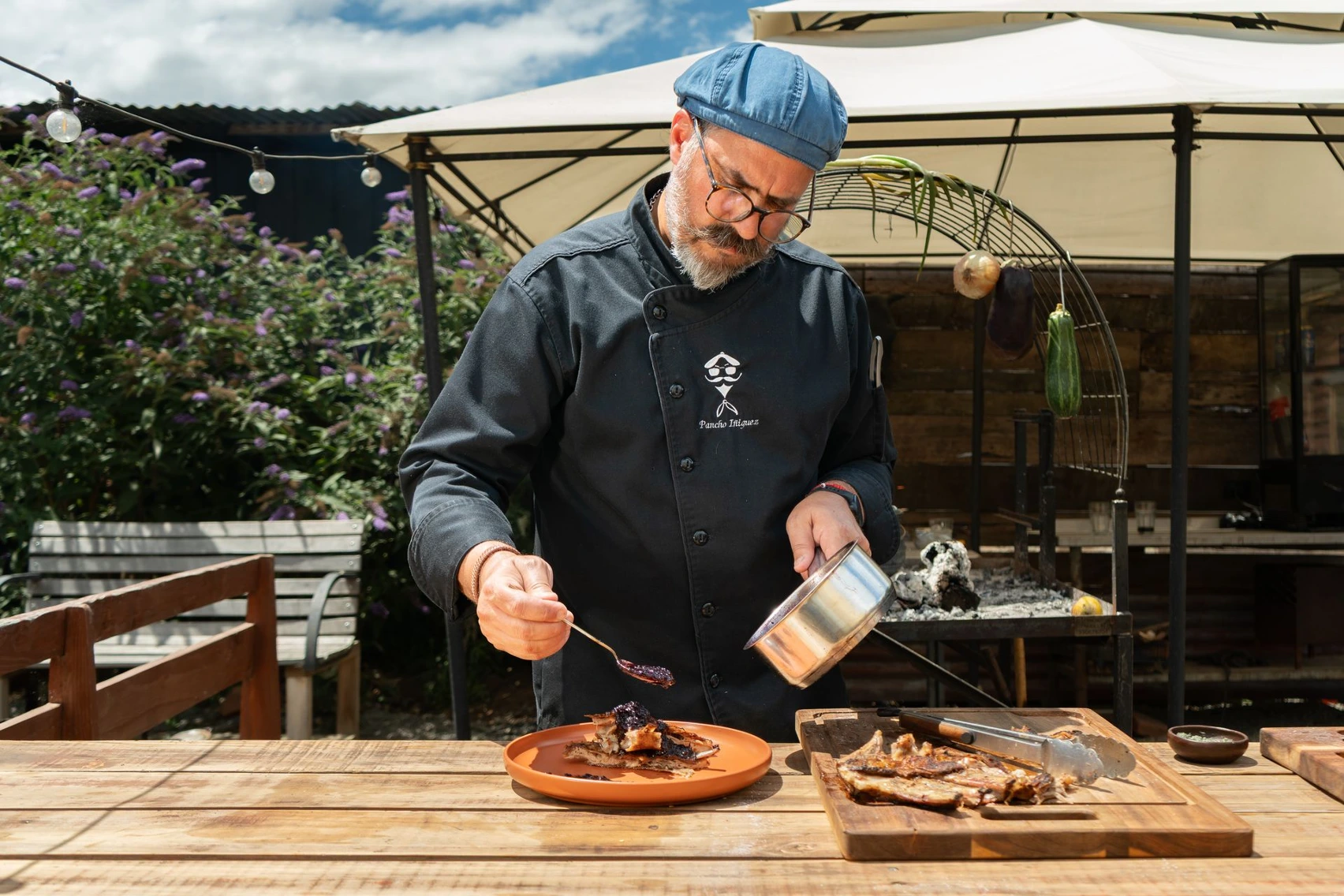 Montaje de Plato de Cordero