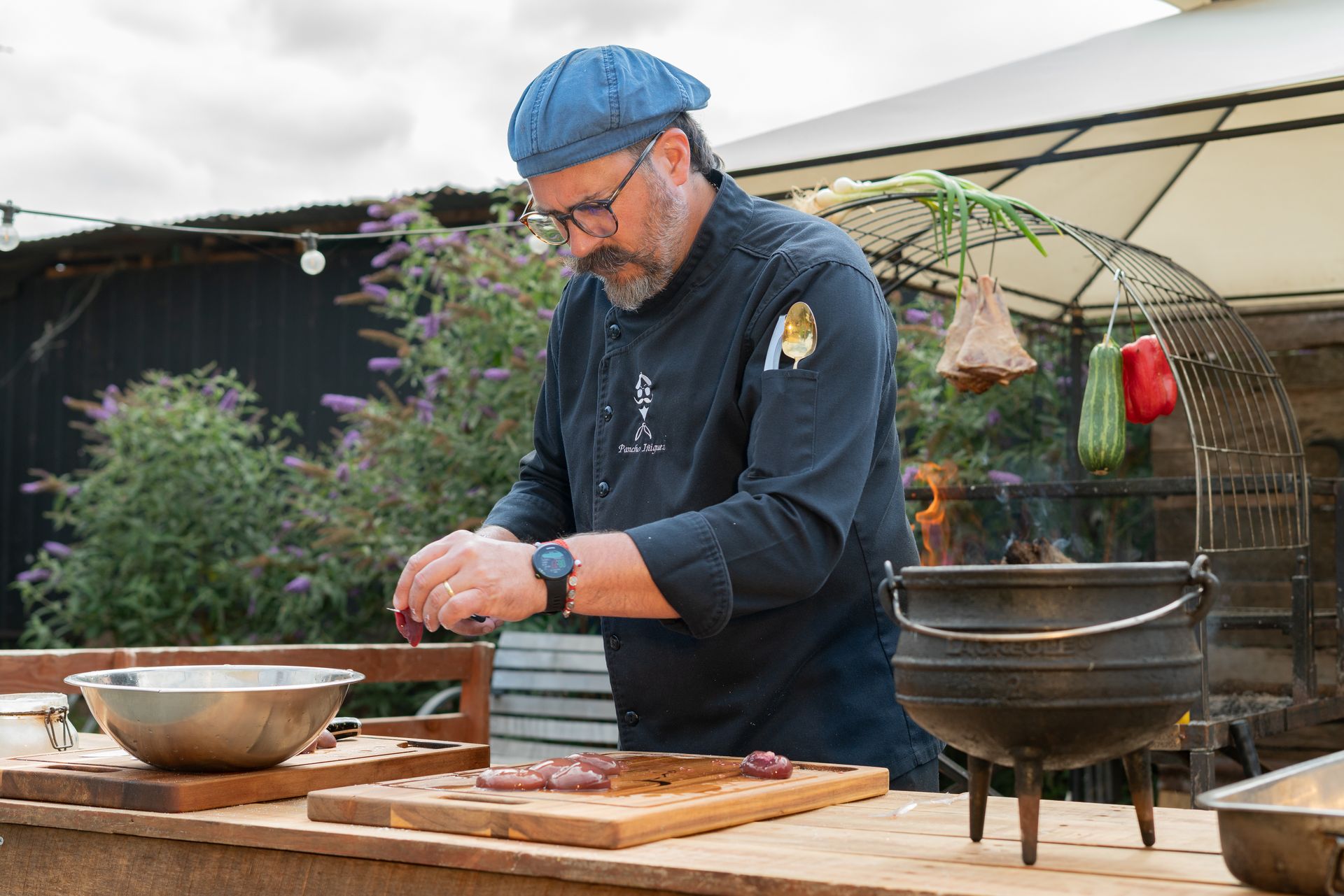 Preparación Receta Riñones de Cordero